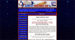 Desktop Screenshot of alamocityqbcamp.com